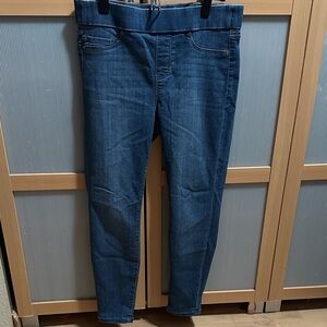 Liverpool 6 Petite pull on Women's Skinny Blue Jeans Leggings